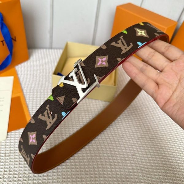 העתק, מעצב, הטוב ביותר, איכותי, 1:1, מזויף, תכשיטים חגורה חדשה לגברים של לואי ויטון 4.0