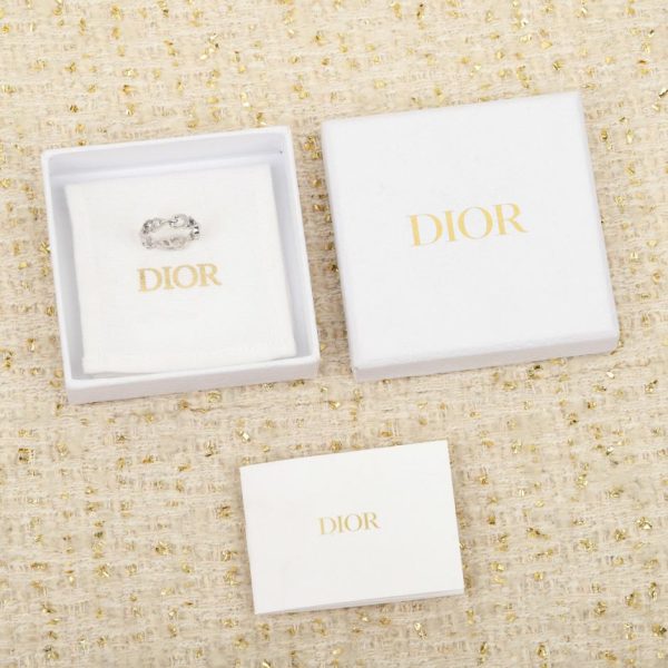 טבעת [טבעת אותיות Dior CD] (KWDM2)
